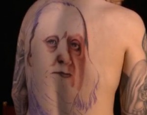 Benjamin-Franklin-tattoo