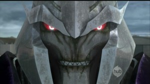 Megatron_Hub Megatron from The Hub's "Transformers Prime"