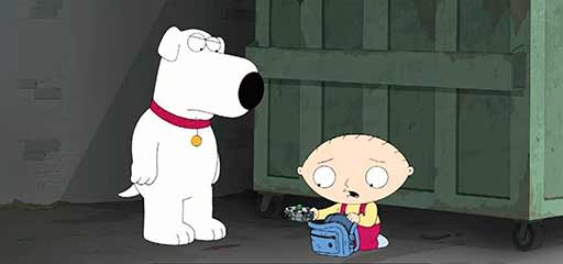 Brian-comes-back-to-life 5 ways Brian comes back to life on Family Guy